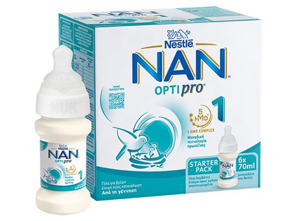 NAN OPTIPRO STARTERPACK 6x70 ml 1