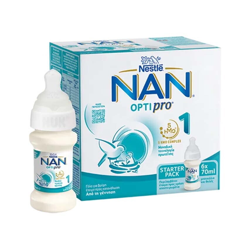 NAN OPTIPRO STARTERPACK 6x70 ml 