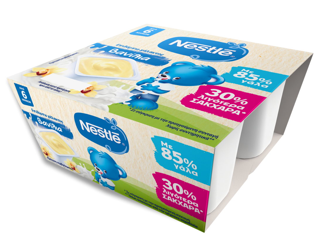 Nestlé Επιδόρπιο Γάλακτος Βανίλια