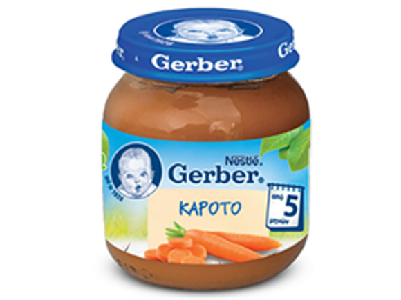 Gerber Παιδική Τροφή Καρότο