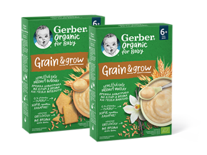Gerber Organic Βρεφικά δημητριακά