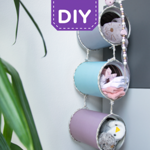 DIY Κρεμαστή ραφιέρα DIY Κρεμαστή ραφιέρα