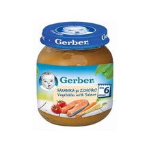 Gerber Λαχανικά με Σολωμό