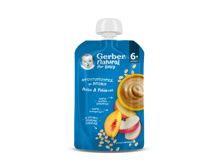 Gerber Φρουτοπουρές με Βρώμη Μήλο & Ροδάκινο