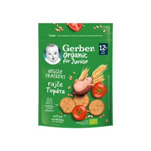Gerber organic Veggie Crackers Τομάτα Gerber organic Veggie Crackers Τομάτα