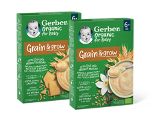 Gerber Organic Βρεφικά δημητριακά
