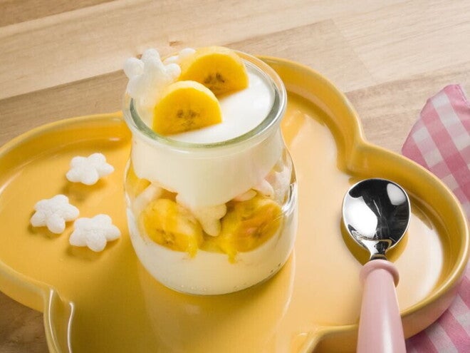 GERBER parfait με μπουκίτσες δημητριακών GERBER organic