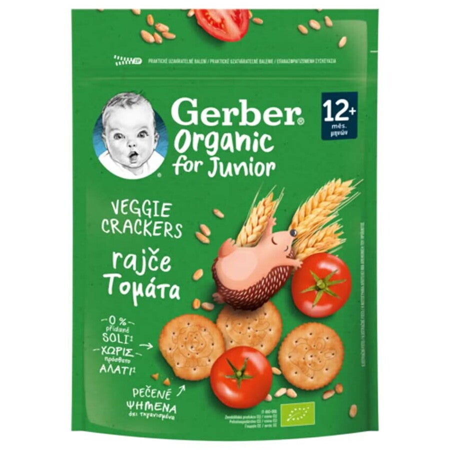 Gerber organic Veggie Crackers