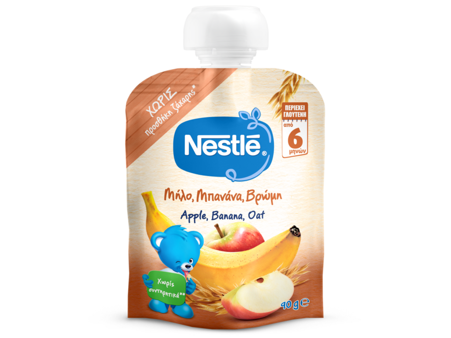 Nestlé Μήλο Μπανάνα Βρώμη