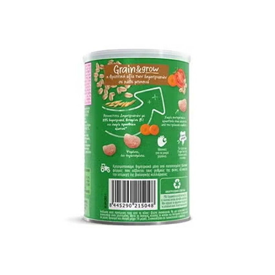 Gerber organic Μπουκίτσες Δημητριακών με Τομάτα και Καρότο