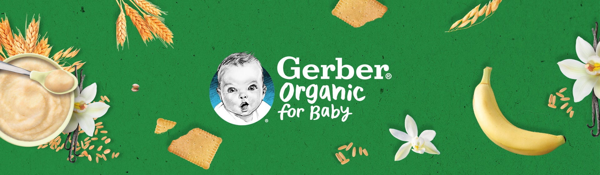 Gerber Organic Βρεφικά δημητριακά Gerber Organic Βρεφικά δημητριακά