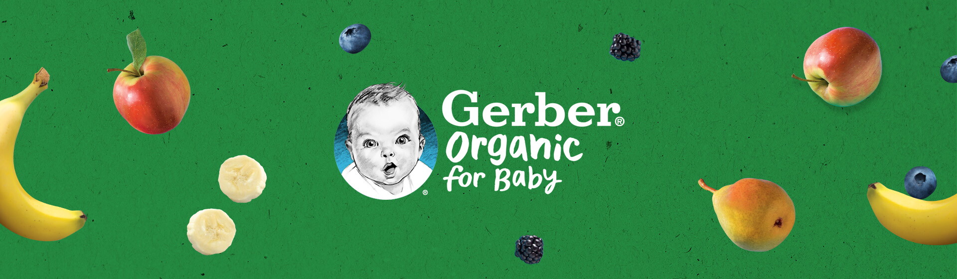 Gerber organic Φρουτοπουρέδες Gerber organic Φρουτοπουρέδες