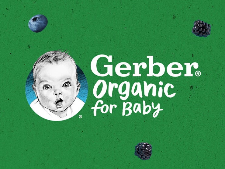 Gerber organic Φρουτοπουρέδες Gerber organic Φρουτοπουρέδες