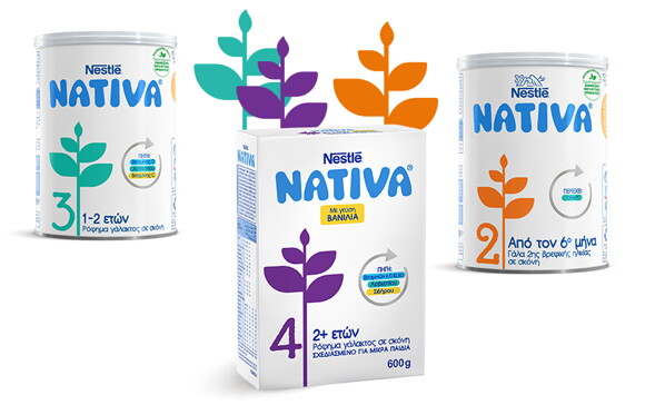 Nestle Nativa 2 Γάλα 2ης Βρεφικής Ηλικίας σε Σκόνη 400gr