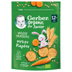 Gerber organic Veggie Crackers Καρότο