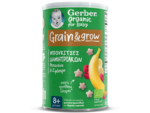 Gerber organic Μπουκίτσες Δημητριακών με Μπανάνα και Σμέουρο