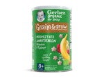 Gerber Organic Μπουκίτσες Δημητριακών Μπανάνα & Σμέουρο